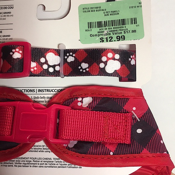 NEW DOG COLLAR & HARNESS SET SIZE M - Picture 7 of 9